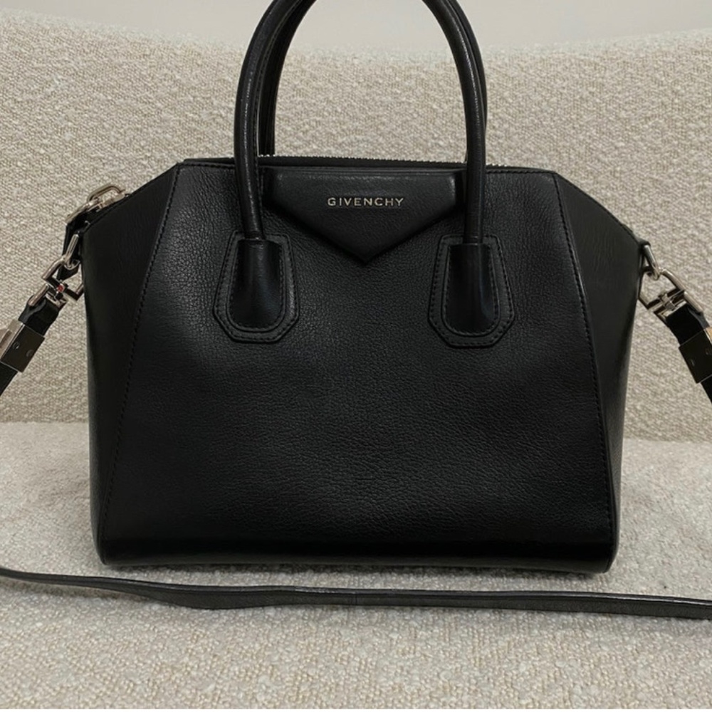 Authentic Givenchy Antigona Small Bag Black